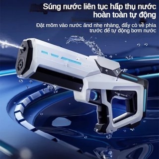 Trẻ em áp lực cao kích thước lớn điện liên tục phun nước, Chơi đồ chơi lễ hội nước, Tự động hút nước mạnh mẽ phun nước