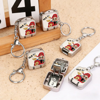 Mini Nail Clipper Hoạt Hình Dễ Thương Sáng Tạo - Mặt Dây Chuyền Móc Khóa Mở Bằng Một Nhấn Gấp Di Động