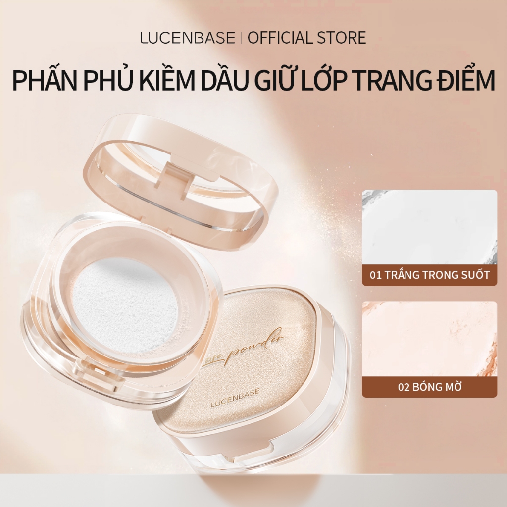 Phấn Phủ Định Hình LUCENBASE - Lớp Nền Tệp Da, Màu Sắc Dễ Dùng Không ...
