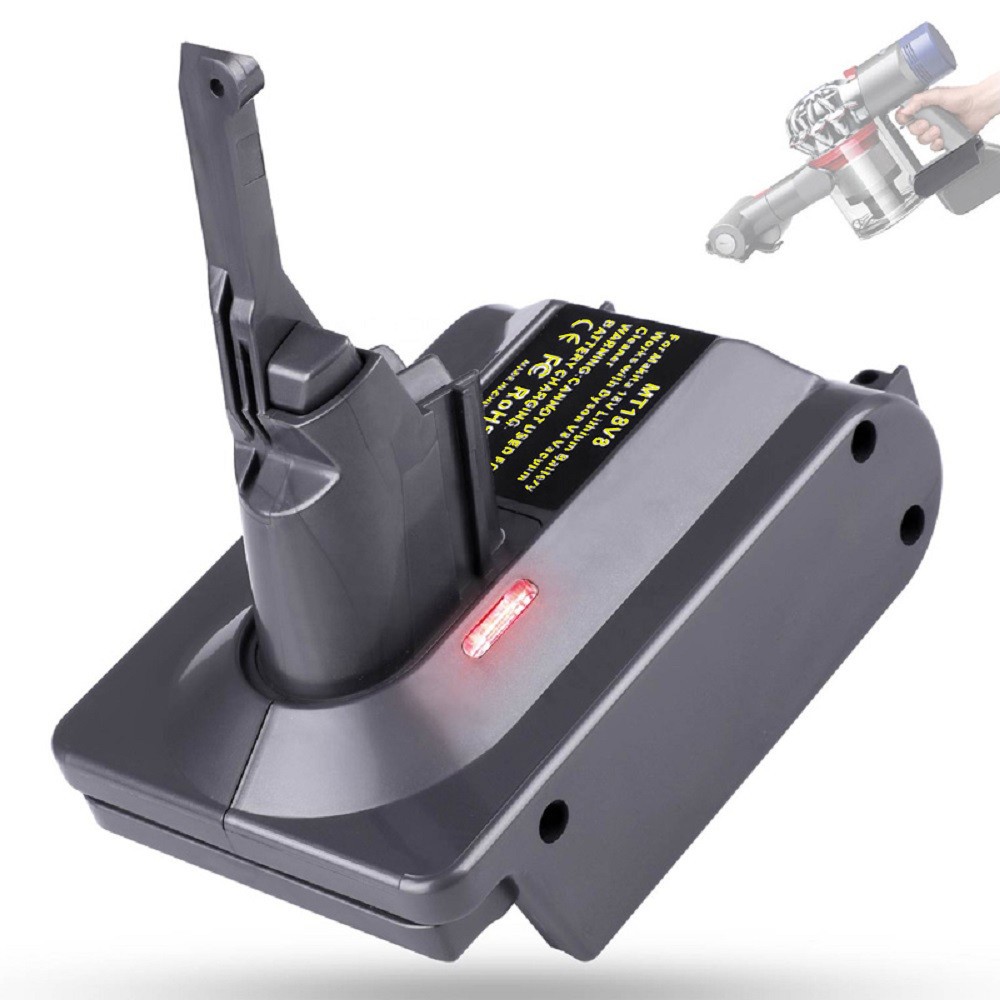 Bộ chuyển đổi pin MT18V7V8 cho pin Makita 18V hoạt động cho máy hút bụi dòng Dyson V7 / V8