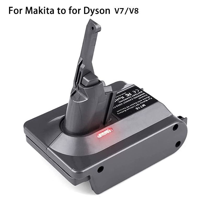 MT18V6 MT18V7V8 Pin Adapter Cho Makita 18V Li-ion Pin Chuyển Đổi Cho Dyson V6 V7 V8 SV04 SV03 DC59 DC58 DC62 SV09 SV05