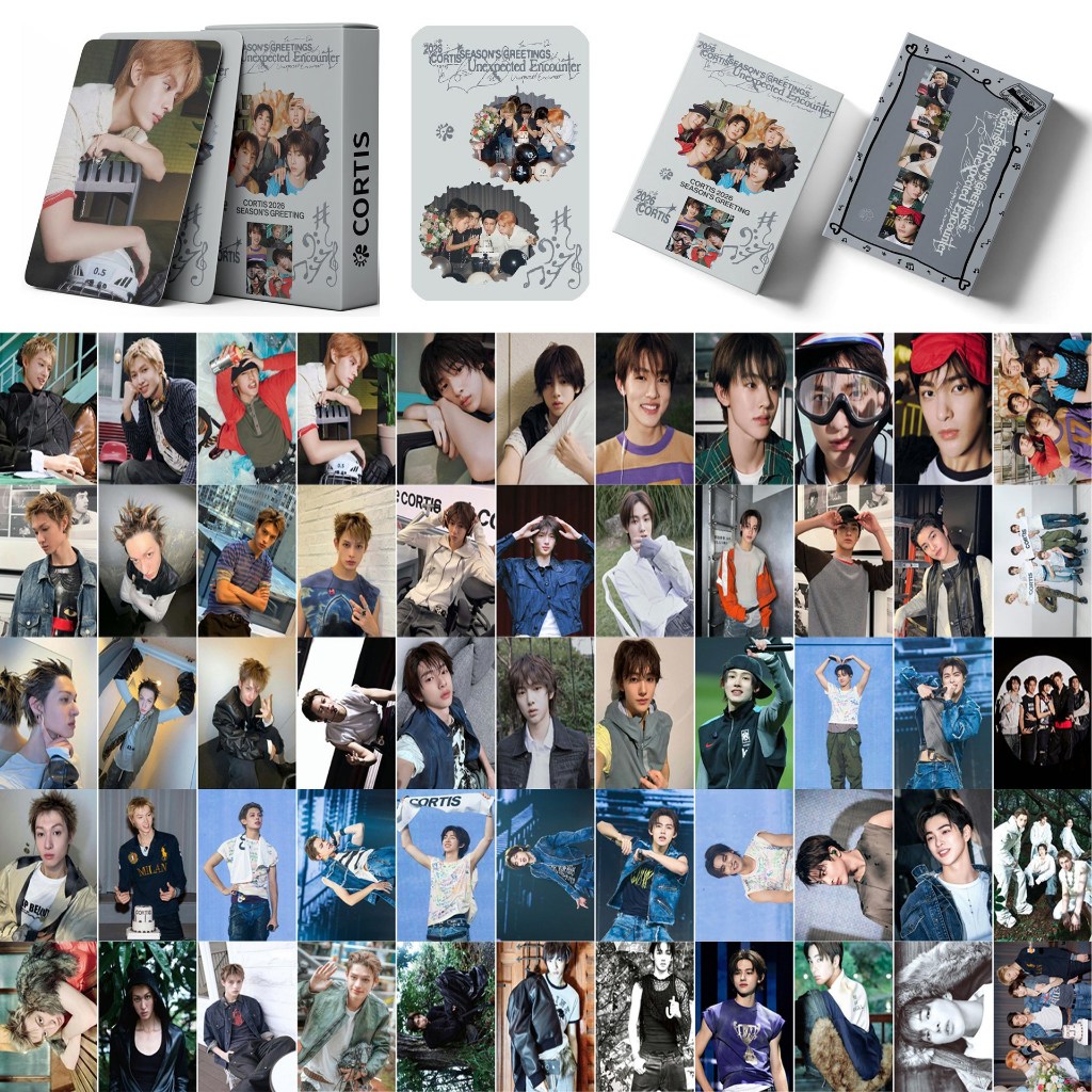 30-60 Chiếc CORTIS Laser Lomo Cards MÀU NGOÀI TRỜI Album SHOWCASE HOLOGRAPHIC Photocards KEONHO MARTIN JAMES SEONGHYEON JUHOON KPOP Thần tượng Bưu thiếp YM