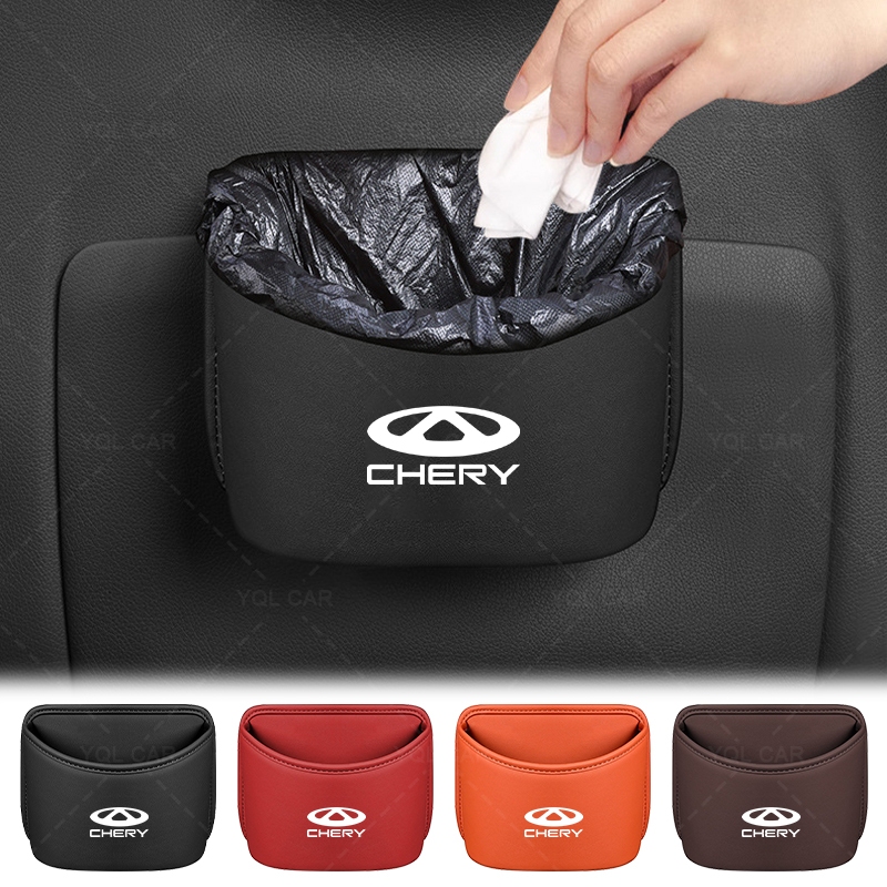 1 / 2 Chiếc Đa Năng Treo Xe Túi Đựng Rác Xe Ô Tô Đồ Lặt Vặt Có Thể Bảo Quản Cho Chery Tiggo 2 3 4 5 7 PRO 8 ARRIZO7 E3 E5 A3 A5