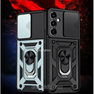 Vỏ Giáp Chống Sốc Cho Samsung Galaxy A07 A17 A27 A37 A57 A56 A36 A26 A16 SamsungA17 4G 5G Trượt Mặt Sau Ống Kính Máy Ảnh Bảo Vệ Toàn Diện Vòng Đứng Vỏ Điện Thoại