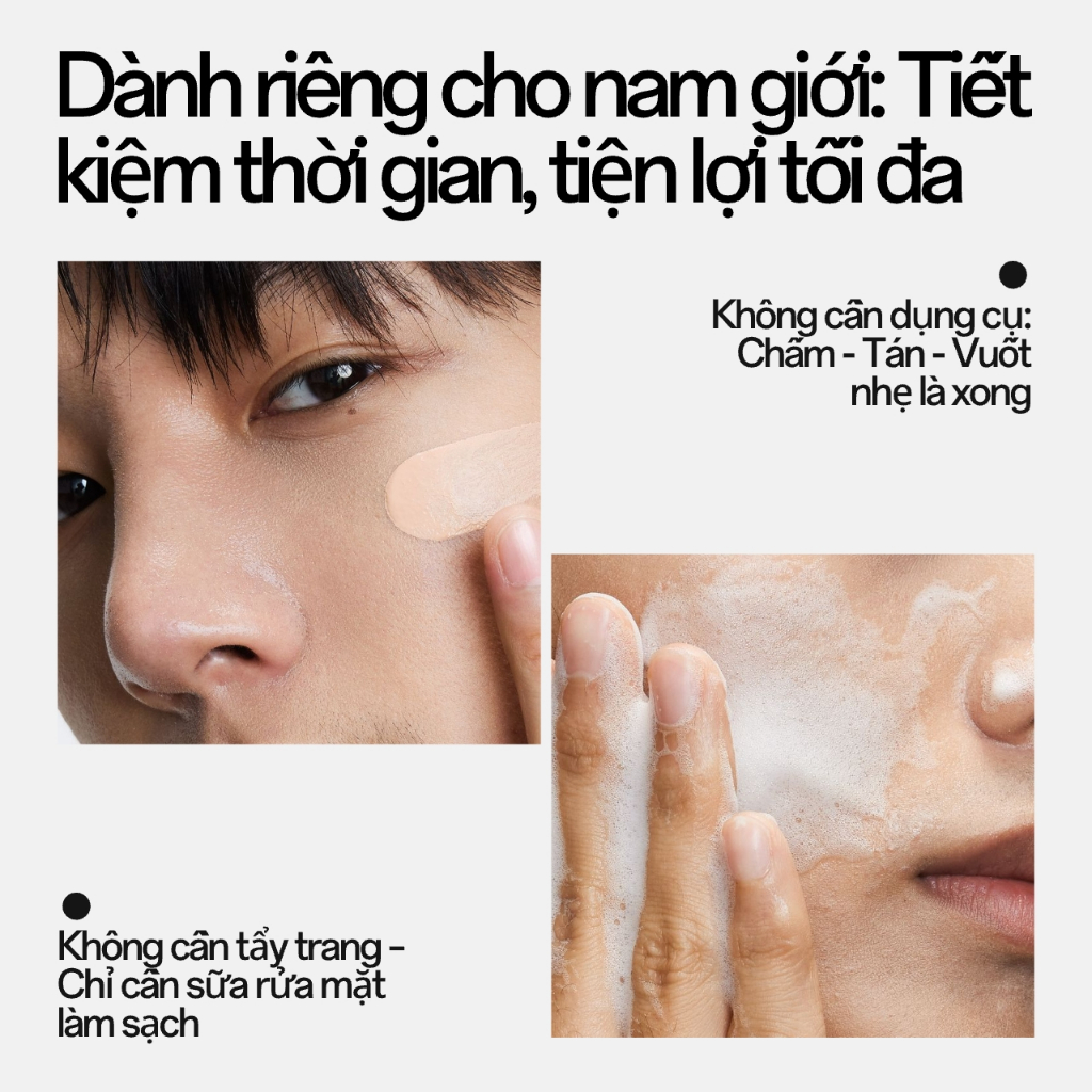 ApexFlow Kem Nền Nâng Tone - Làm Sáng Tự Nhiên, Kiềm Dầu Thu Nhỏ Lỗ Chân Lông, Dành Cho Nam Giới 30g
