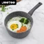 【Giá thấp lịch sử toàn shop】JEETEE Nồi Sữa Chống Dính Đá Maifan 16/18/20cm Màu Xám Có Nắp, Nấu Ăn Dặm Cho Bé, Dùng Cho Bếp Từ & Bếp Gas