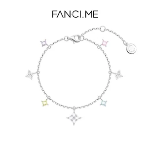 FanciMe Starlight Sparkle Bracelet Sterling Silver Dainty & Trang sức đầy màu sắc dành cho nữ