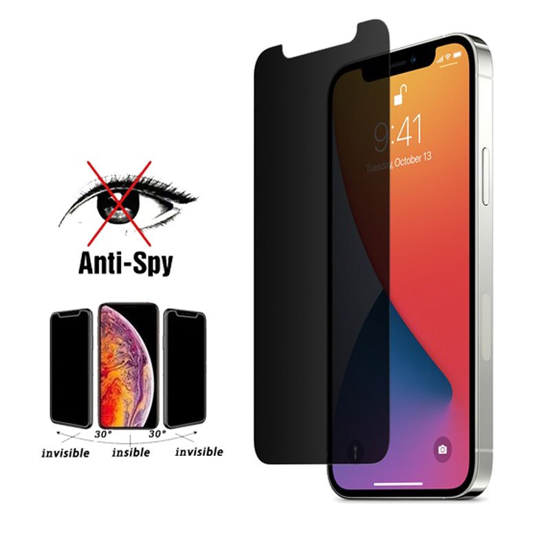 Kính Cường Lực Chống Nhìn Trộm Cho Apple iPhone 17 Air 16E 16 15 14 13 12 11 Pro X Xs Max Xr 7 8 6 6s Plus ip16 ip15 ip14 ip12 ip11 SE SE2 SE3 2020 2022 4G 5G 2025