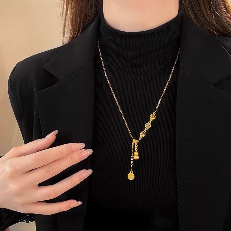 Vòng cổ vàng xương đòn nữ - Thiết kế sang trọng từ Fupai