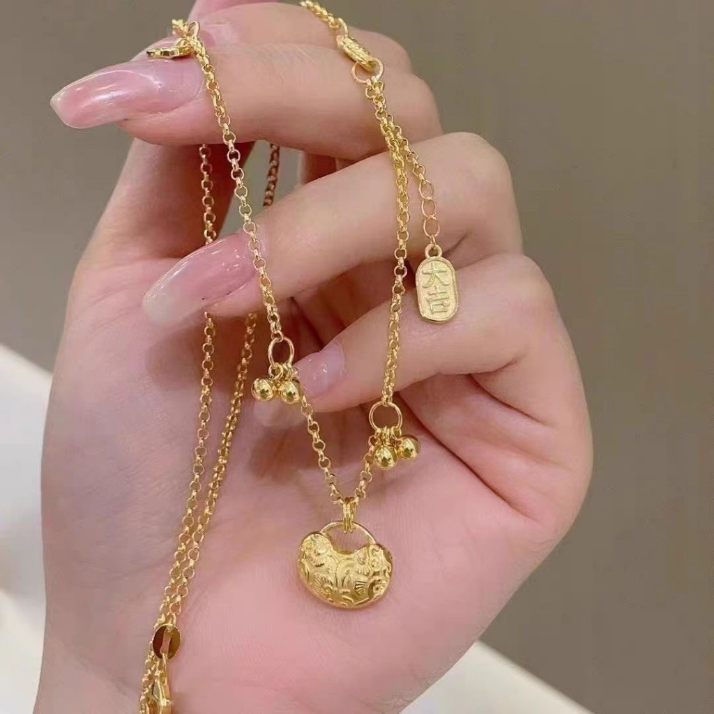 Vòng cổ vàng xương đòn nữ - Thiết kế sang trọng từ Fupai