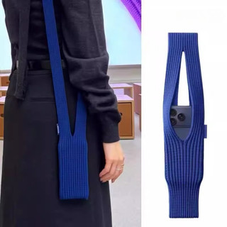 Túi Dệt Kim Điện Thoại 2026 Thu Đông Unisex Mini Túi Đeo Vai Thời Trang Giáng Sinh Ấm Áp Tech