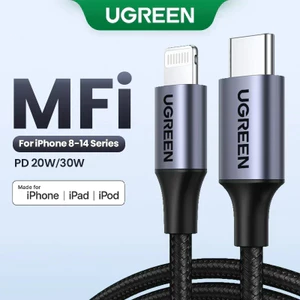 UGREEN Original MFI Dark Green1 Meter Usb C sang cáp chiếu sáng Sạc nhanh di động