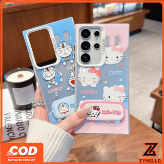 Thích hợp cho OPPO Reno 15F Reno 14F Reno 14 PRO Reno 13F Reno12 F Reno11 F Reno 10 Reno 8T Reno 8Z Reno 7Z Reno8 Phim hoạt hình dễ thương Hello Kitty Blue Cat gương đứng chống sốc TPU p