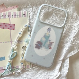 Iphone 17 pro max 16 pro max Nến Puppy họa tiết Chất liệu TPU IMD xử lý vỏ điện thoại