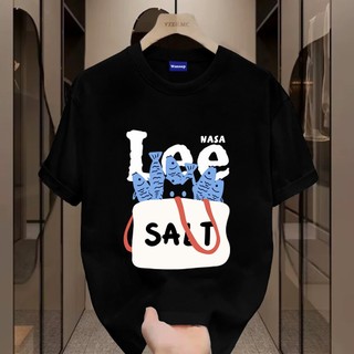 ✨Hàng có sẵn✨ WASSUP 2016 mẫu áo thun nam in hình mèo con và cá — 100% cotton, thời trang, Unisex.