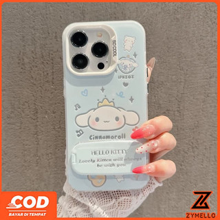 Thích hợp cho OPPO Reno 15F Reno 14F Reno 13F Reno 13 PRO Reno12 F Reno11 F Reno 10 Reno 8T Reno 8Z Reno 7Z Reno8 Hoạt Hình Quế Chó Hello Kitty Gương Đứng Chống Sốc TPU Ph