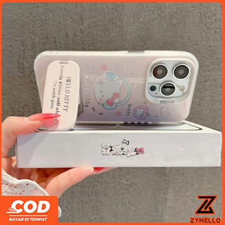 Thích hợp cho OPPO Reno 15F Reno 14F Reno 13F Reno 13 PRO Reno12 F Reno11 F Reno 10 Reno 8T Reno 8Z Reno 7Z Reno8 Hoạt Hình Quế Chó Hello Kitty Gương Đứng Chống Sốc TPU Ph