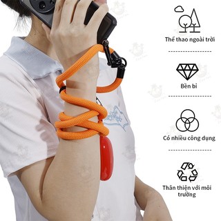Dây Đeo Điện Thoại 120CM Bằng Nylon Đa Năng – Dây Treo Điện Thoại, Đeo Túi, Thể Thao, Leo Núi