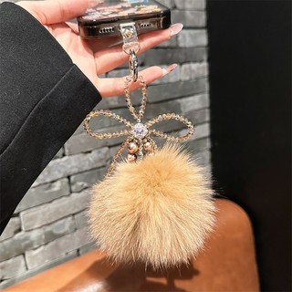 Dây buộc điện thoại di động Dây ngắn cổ tay Pha lê đính cườm Chuỗi chống thất lạc