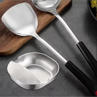 304 Muỗng Kim Loại Còn Lại Dụng Cụ Tự Đóng Chân Đế Giá Đỡ Thìa Thìa Nhà Bếp Quầy Bếp