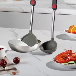 304 Muỗng Kim Loại Còn Lại Dụng Cụ Tự Đóng Chân Đế Giá Đỡ Thìa Thìa Nhà Bếp Quầy Bếp