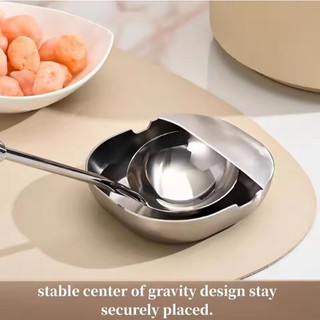 304 Muỗng Kim Loại Còn Lại Dụng Cụ Tự Đóng Chân Đế Giá Đỡ Thìa Thìa Nhà Bếp Quầy Bếp