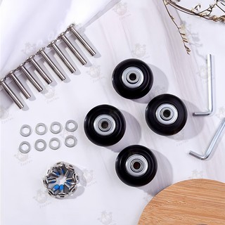 Bánh xe vali, bánh xe thay thế, bánh xe vali giảm tiếng ồn để sửa chữa và thay thế.