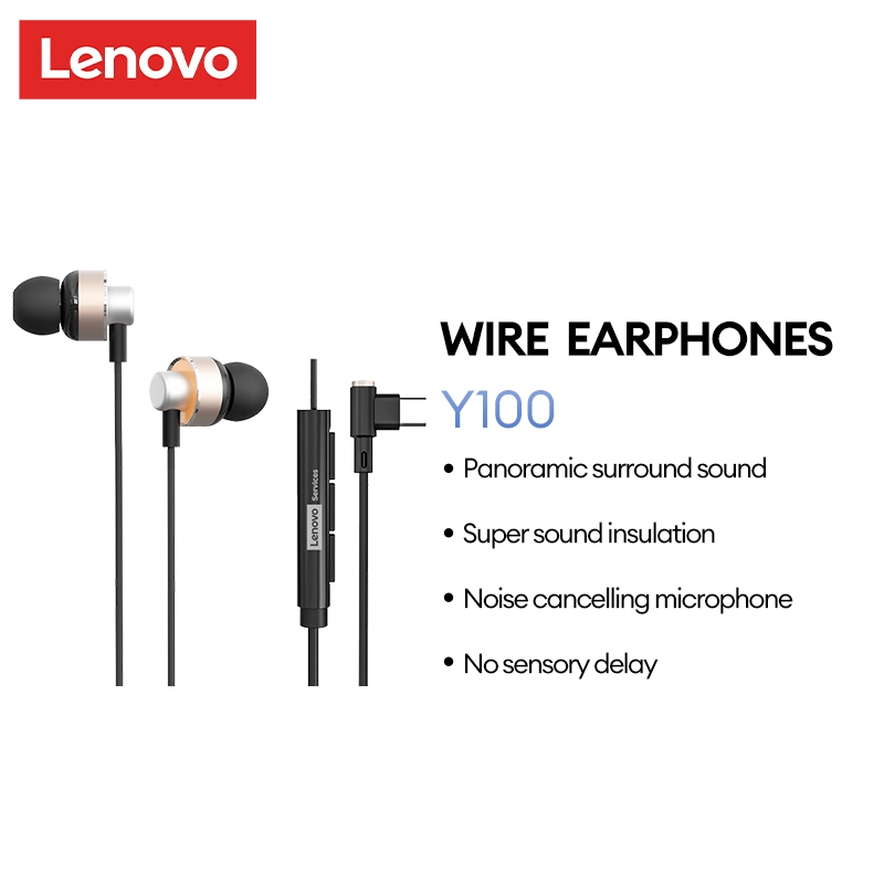 Tai nghe có dây Lenovo Y100