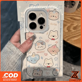 Thích hợp cho Honor X9C X7C X8C X7D X9D X6B X8B X6A X7A X7B X9B 200 SMART Vỏ điện thoại TPU chống sốc dễ thương
