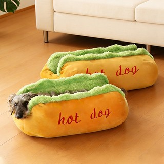 Giường cho chó - Giường Sofa cho mèo mềm mại ngộ nghĩnh, Thảm cho thú cưng có thể tháo rời và giặt được cho chó con và mèo con