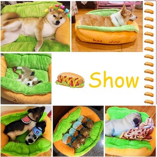 Giường cho chó - Giường Sofa cho mèo mềm mại ngộ nghĩnh, Thảm cho thú cưng có thể tháo rời và giặt được cho chó con và mèo con