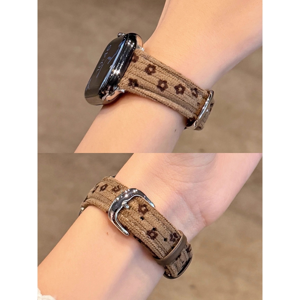 Dây đeo cổ tay mỏng hơn in họa tiết da báo thời trang dành cho nữ Thích hợp cho Apple Watch S11 SE3 Ultra3 S10 S9 S8 SE S7 S6 Ultra 49mm 46mm 42mm 40mm 44mm 41mm 45mm Dây đeo cổ tay