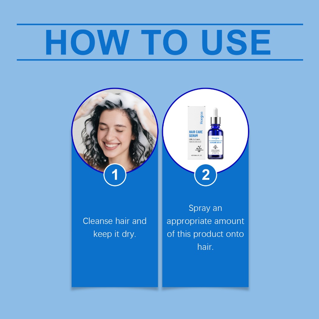 Hoegoa GHK-Cu Copper Peptide Chăm Sóc Tóc Cho Tóc Mềm Mại & Tỏa Sáng - Kem Dưỡng Ẩm Da Đầu Khô 30ML