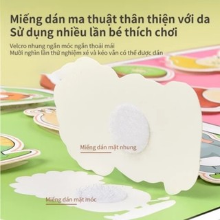 Combo Sách Ma Thuật Màu Nước Nguyên Chất Tự Xóa Với Nhãn Dán Nhiều Loại 2in1, Đồ Chơi Tranh Màu Nước Sáng Tạo Cho Bé Tình Yêu