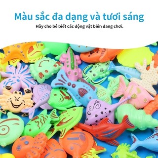 [Giao hàng tại địa phương] 26 CÁI Đồ chơi câu cá cho trẻ em Câu cá từ tính Móc câu cá Bơm hơi cho trẻ em