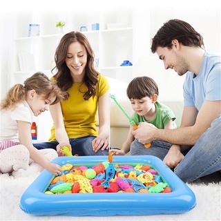 [Giao hàng tại địa phương] 26 CÁI Đồ chơi câu cá cho trẻ em Câu cá từ tính Móc câu cá Bơm hơi cho trẻ em