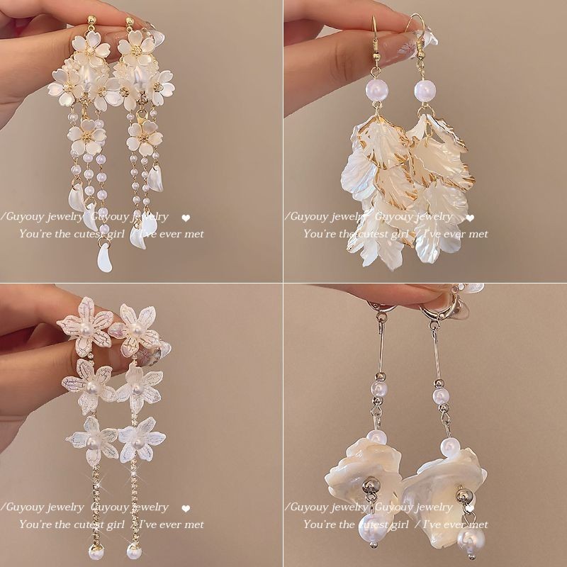 Earings Hoa Nữ Phong Cách Đi Biển, Thích Hợp Cho Kỳ Nghỉ