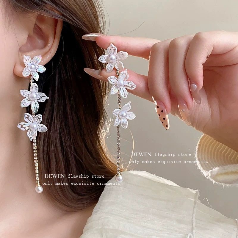 Earings Hoa Nữ Phong Cách Đi Biển, Thích Hợp Cho Kỳ Nghỉ