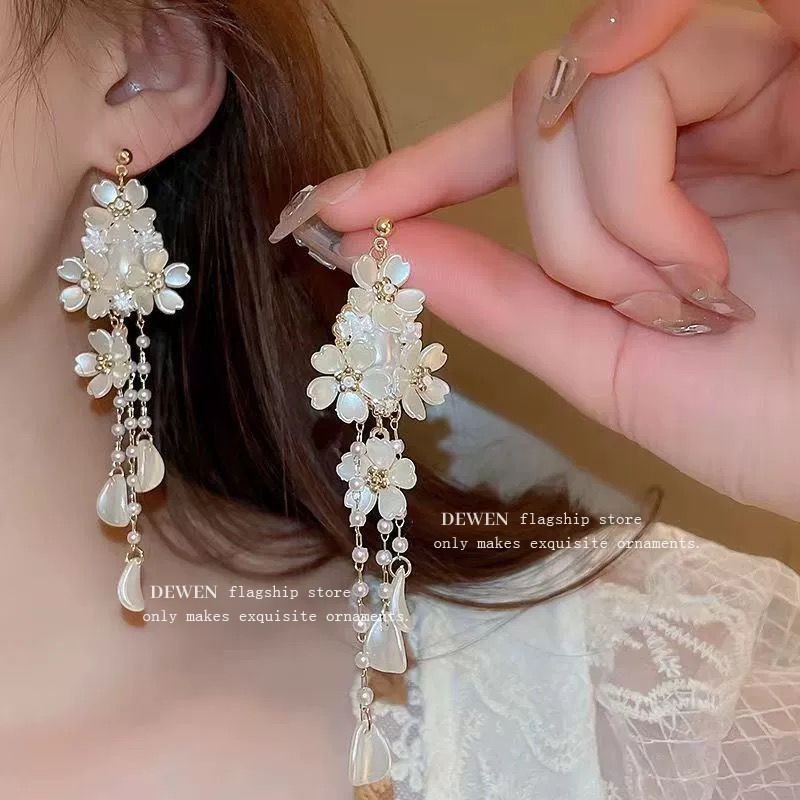 Earings Hoa Nữ Phong Cách Đi Biển, Thích Hợp Cho Kỳ Nghỉ