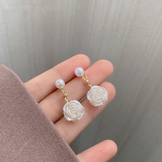 Bông tai cao cấp zircon và ngọc trai, thiết kế niche phong cách mới 2026