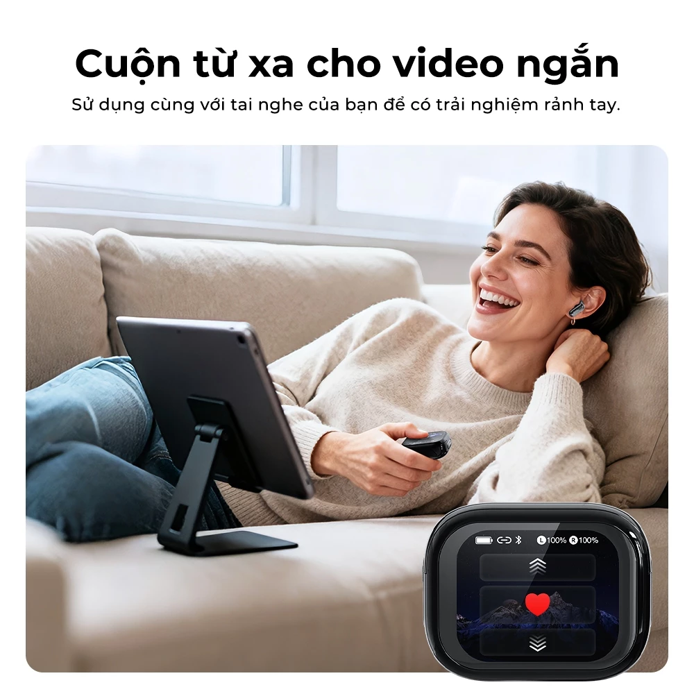 Điều khiển lướt TikTok từ xa