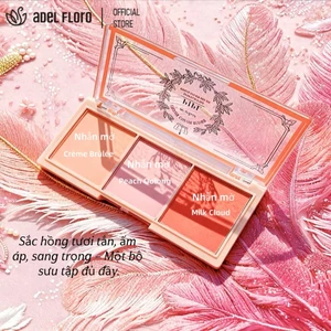 🎨Adel 3 Tông Má Mắt Đa Năng | Phấn Siêu Mịn, Lâu Trôi Không Bay Màu, Cho Má Hồng Tự Nhiên Rạng Rỡ