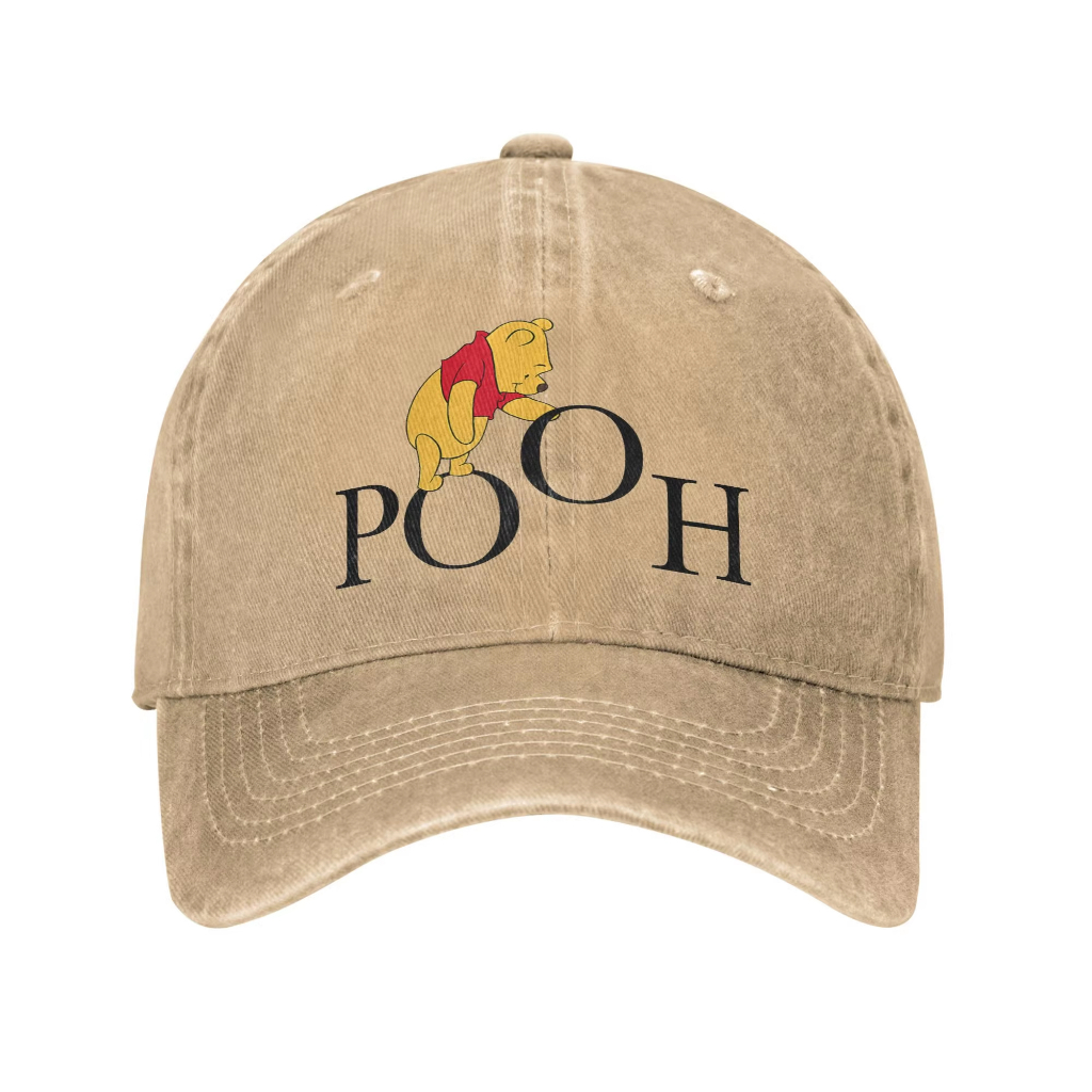 Mũ Bóng Chày Hình Winnie The Pooh Phù Hợp Cho Cả Nam Và Nữ
