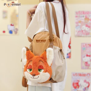 Chính Hãng Crazy Animal City Disney potdemiel Judy Nick Túi Đeo Vai Hai Lưng Có Thể Tháo Rời Du Lịch Nữ Di Động