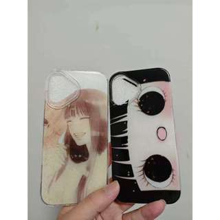 Ốp Điện Thoại Thích Hợp Cho iPhone Hoạt Hình Anime Mắt To Mát Thích Hợp Cho iPhone13iPhone15promax Ốp Điện Thoại 16 Phong Cách Mới 14 Chống Sốc 12 Vỏ Bảo Vệ 0ZNR