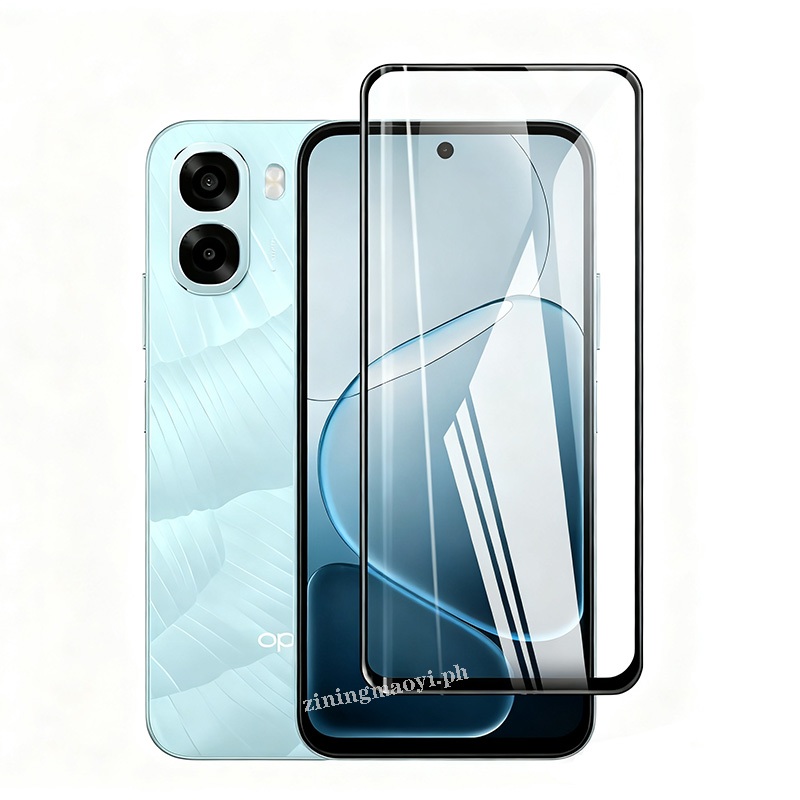 4IN1 Trọn Bộ Cho Oppo A6X, A6pro, A5pro, A5, A3, A3X Ốp Lưng Trong Suốt + Kính Cường Lực + Ống Kính Máy Ảnh + Bảo Vệ Mặt Sau, Bảo Vệ Toàn Diện Tối Giản