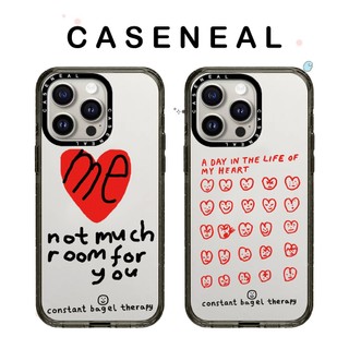 CASENEAL Tâm trạng hàng ngày Vỏ điện thoại Acrylic chất lượng cao Thích hợp cho iPhone 17ProMax 17pro 17 air 16promax 16 15promax 15 14promax 13 13promax Ốp lưng cứng chống rơi thời trang