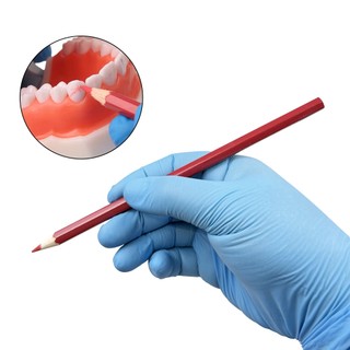 1 Cái / 3 Nha Khoa Răng Miệng Bút Đánh Dấu Gỗ Intraoral Marker Đỏ / Xanh / Đen Răng Giả Giả Sửa Chữa Răng Giả Dòng Dấu Hiệu