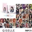 Aespa Giselle Laser Card Set 50 Tấm Thẻ Ảnh LOMO Card Hình Nhóm Nhạc KPOP