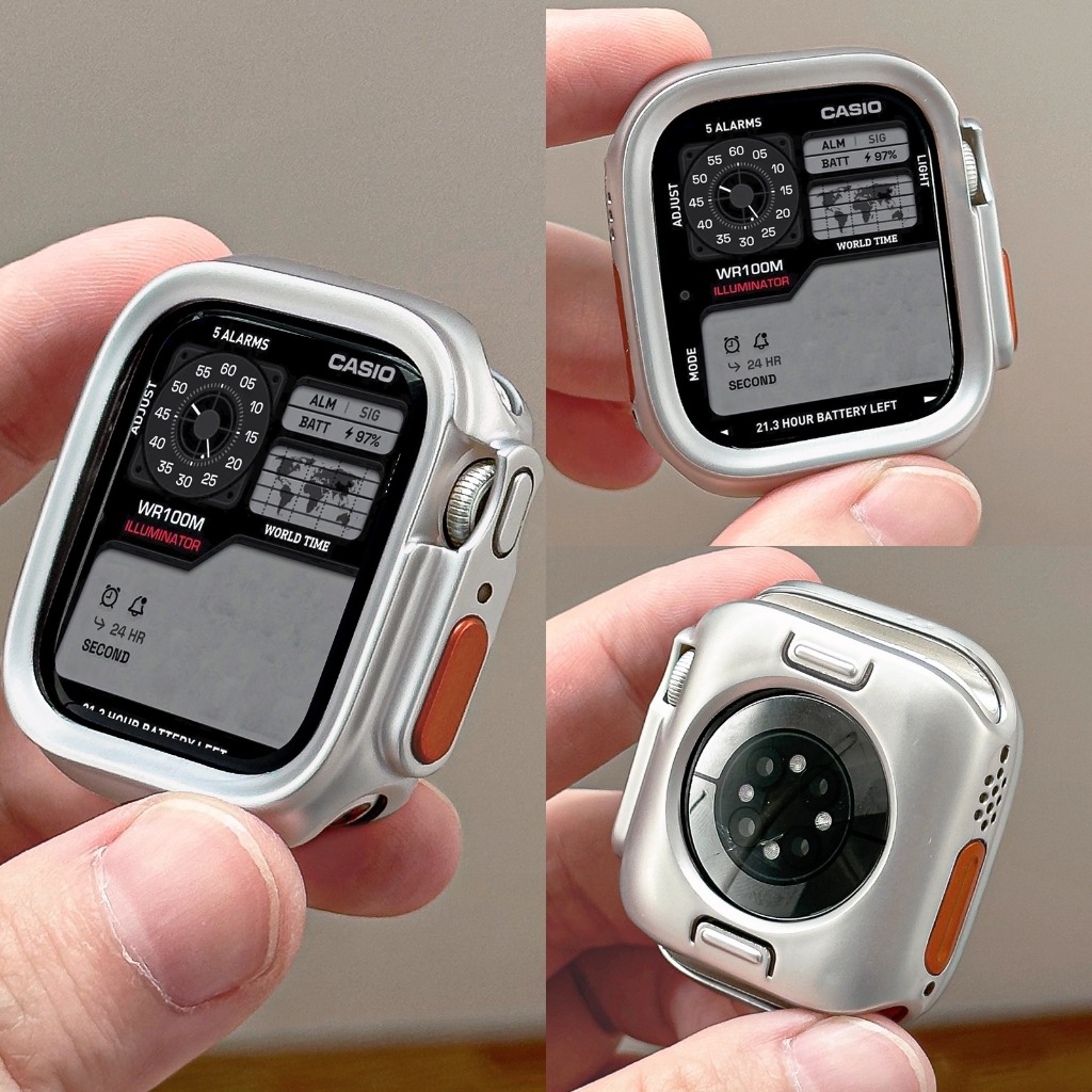 Ốp điện thoại mềm chống mài mòn siêu nửa gói dành cho nam Thích hợp cho Apple Watch S11 SE3 S10 S9 S8 SE S7 S6 46mm 42mm 40mm 44mm 41mm 45mm
